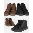 SCOU - High-Top Lace-Up Sneakers