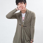 MR.PARK - Buttoned-Accent Shirred Jacket