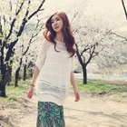 BBon-J - Pointelle Knit Top