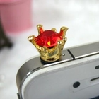 Na Na - Rhinestone Mobile Earphone Jack Plug
