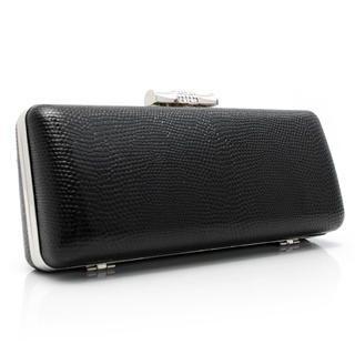 Rhinestone-Detail Clutch