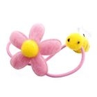 Fit-to-Kill - Pink flower with pretty bee hair band