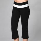 Almaz.C Active - Contrast-Trim Cropped Yoga Pants