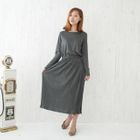 Cookie 7 - Elastic-Waist Maxi Dress