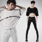 deepstyle - Zip Detailed Top