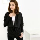 prischu essentials - Cape-Overlay Jacket