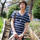 BoynMen - V-Neck Striped T-Shirt