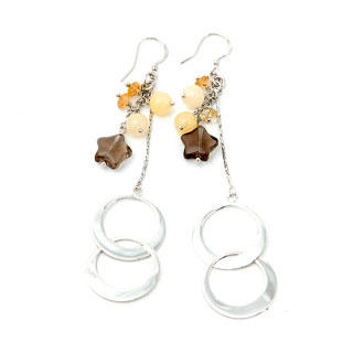 Moon & Star Earrings
