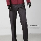 HOMMEHILL - Check Dress Pants