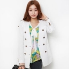 Secret;BB - Epaulette Detail Double-Breasted Jacket