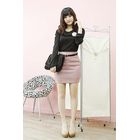 Dodostyle - Set: Miniskirt + Slim Belt