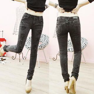 Distressed Skinny Jeans Distressed Skinny Jeans