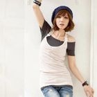 I'Miusa - Lace-Trim Halter Tank Top