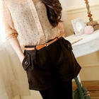 Tokyo Fashion - Buttoned Cuffed Shorts