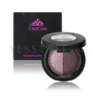 CAMCAM Shimmering Baked Shadow (Burgundy)