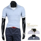 DANGOON - Striped Polo Shirt