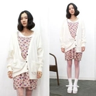miss panda - Pocket-Front Cardigan