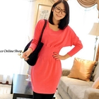 Jack Grace - Pleated-Waist Knit Dress