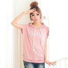 RingBear - hooded Print Top