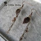 MyLittleThing - Romatic Leaves & Stars Long Earrings