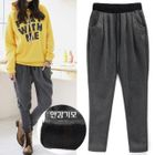 Soneed - Elastic-Waist Harem Sweatpants