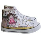 Maner - High-Top Printed Canvas Sneakers