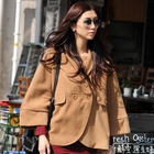 SOHO Central - Flap-Pocket Wool Cape
