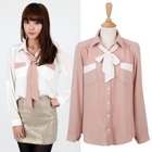 sabotte - Tie-Neck Blouse