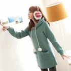 Tokyo Fashion - Bow-Pocket Fleece Hooded Pullover