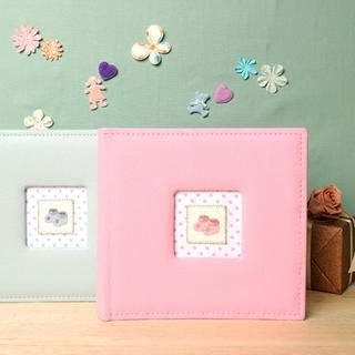Faux-Leather Cover Baby Photo Album