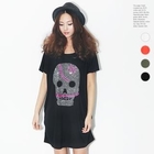 Beccgirl - Rhinestone Accent T-Shirt