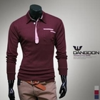 DANGOON - Long-Sleeve Polo Shirt