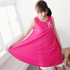 BAIMM - Bow-Accent Sleeveless Top