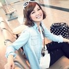 CatWorld - Tab-Sleeve Washed Denim Shirt
