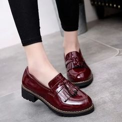 Satomi - Tasseled Patent Loafers Satomi - Tasseled Patent Loafers