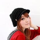 Tokyo Fashion - Pompom-Accent Knit Casquette