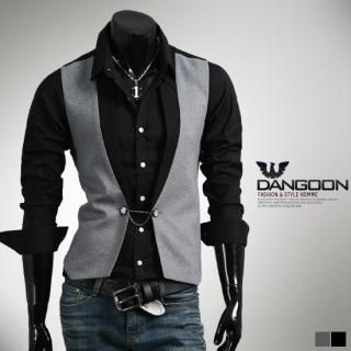 Chain-Accent Vest