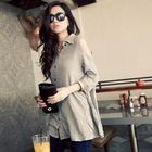 PUFFY - Cutout Shoulder Polka Dot Shirt