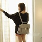 PG Beauty - Double-Compartment Push-Lock Satchel