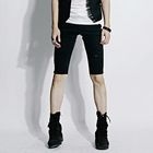 Rememberclick - Distressed Skinny Shorts