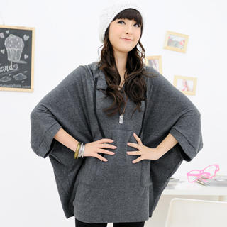 Dolman Sleeve Hooded Top Dolman Sleeve Hooded Top
