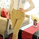 Jack Grace - High-Waist Cropped Pants