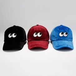 Parsili - Embroidered Velvet Baseball Cap Parsili - Embroidered Velvet Baseball Cap