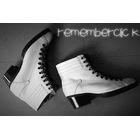 Rememberclick - Faux-Leather Patent Boots