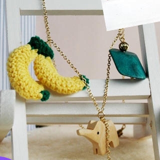 Sweetie Elephant Banana Necklace Sweetie Elephant Banana Necklace