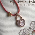 MyLittleThing - Shiny Lock Short Necklace