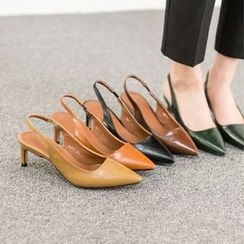 VIVIER - Pointy-Toe High-Heel Pumps VIVIER - Pointy-Toe High-Heel Pumps