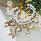 Angelove - Musical Note Faux-Pearl Bracelet