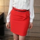 STYLEKELLY - Set: Pencil Skirt + Belt