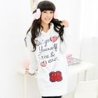 59 Seconds - '88' Print Hooded Dress